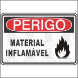 Perigo - Material inflamável